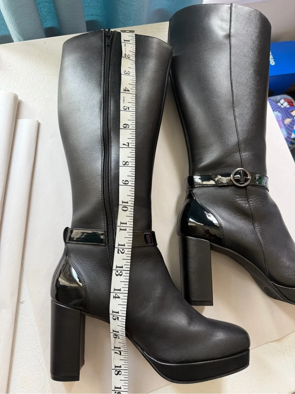 Classic Black Knee-High Women's Boots